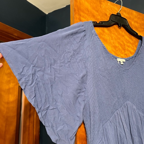 Baltic Born Felicity Smoked Dress, Blue - Picture 3 of 6